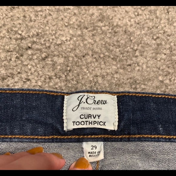 J. Crew Curvy Toothpick Jeans - Picture 2 of 4